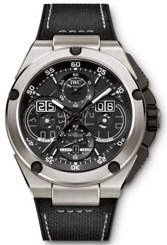 IWC Ingenieur Perpetual Calendar Digital Date-Month Titanium IW3792-01 (3792-01, IW379201)